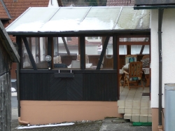 Wintergarten von Aussen